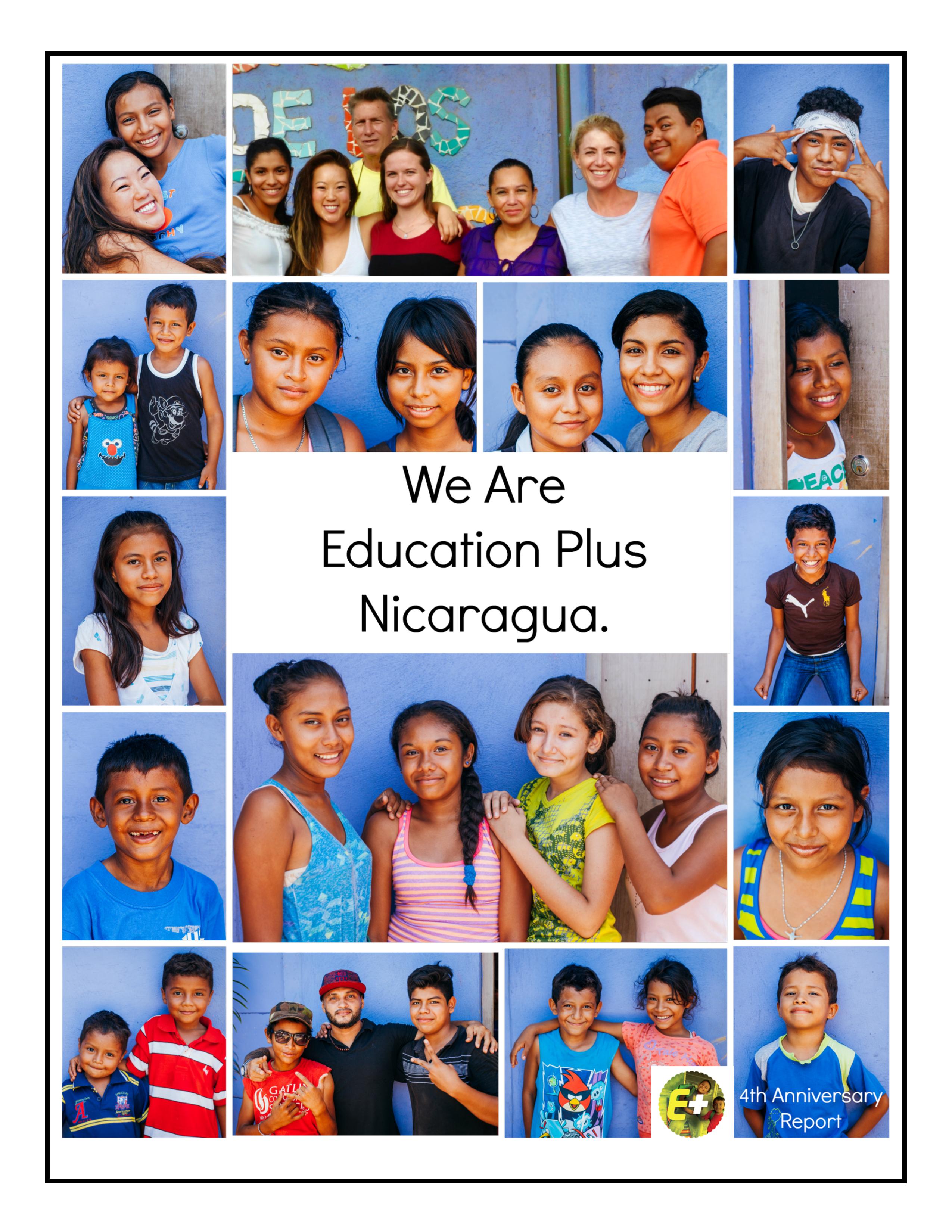 Our 4th Anniversary Report – Education Plus Nicaragua